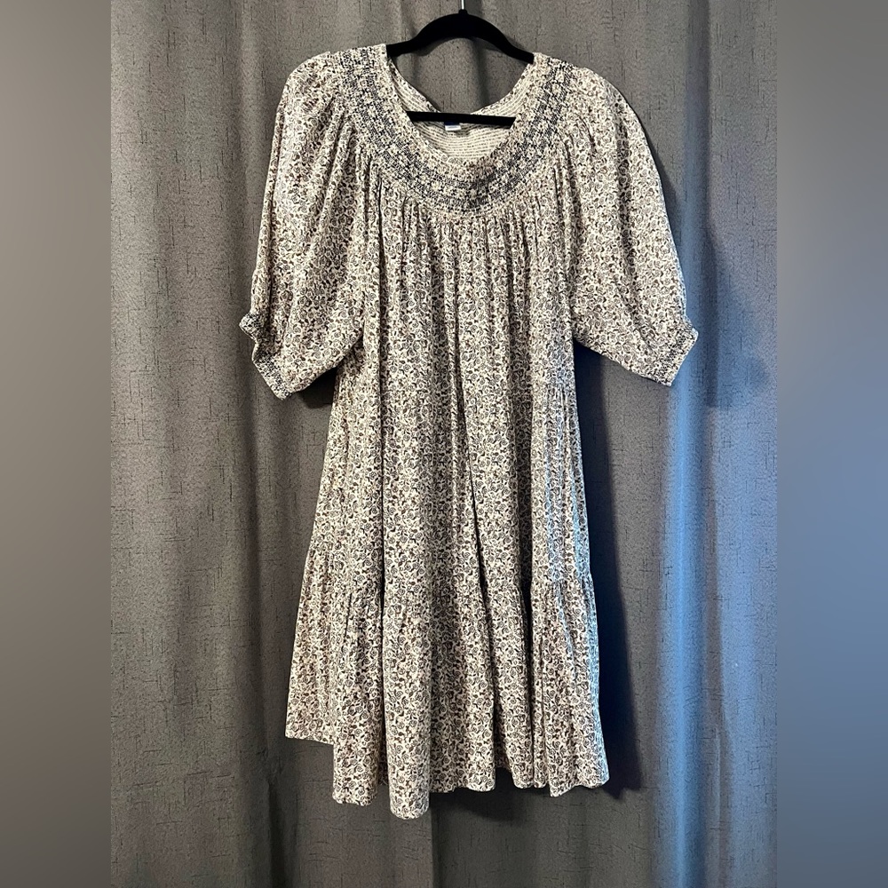 Old Navy Smocked Prairie Short Dress - Large